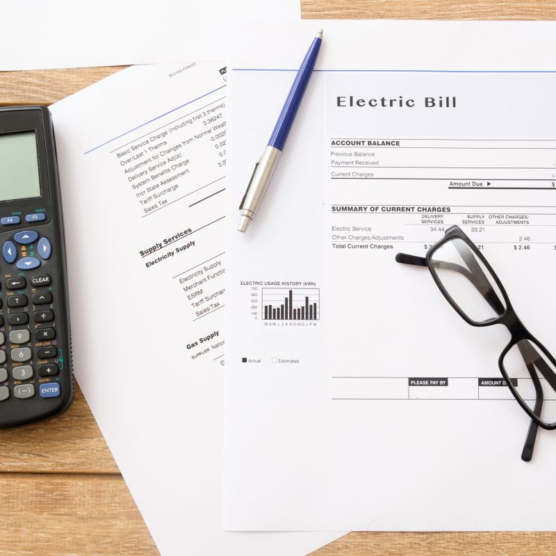 Types of business energy bills